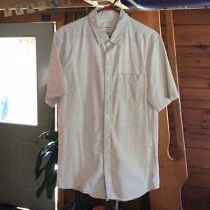 American Eagle Short Sleeve Button Down Shirt
